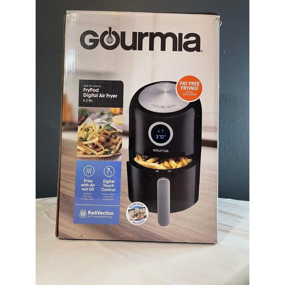GOURMIA DIGITAL AIR FRYER FRYPOD 2.2 QUART MODEL GAF 365